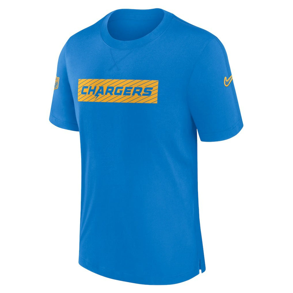Los Angeles Chargers Sideline Player Performance T-Shirt Powder Blue | Nike for Sale