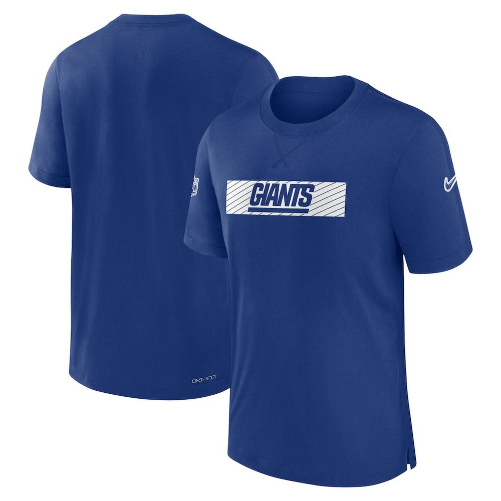 New York Giants Sideline Player Performance T-Shirt Royal | Nike for Sale