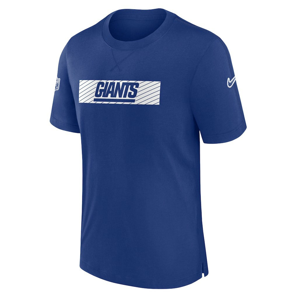 New York Giants Sideline Player Performance T-Shirt Royal | Nike for Sale