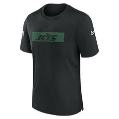 New York Jets Sideline Player Performance T-Shirt Black | Nike for Sale