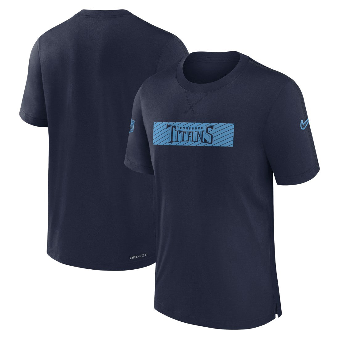 Tennessee Titans Sideline Player Performance T-Shirt Navy | Nike for Sale