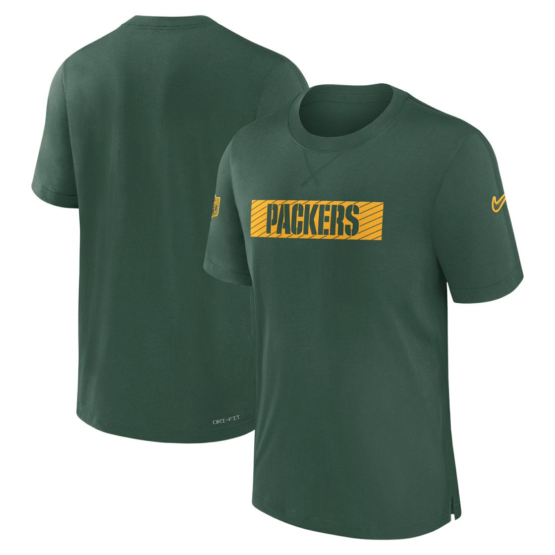 Green Bay Packers Sideline Player Performance T-Shirt Green | Nike for Sale