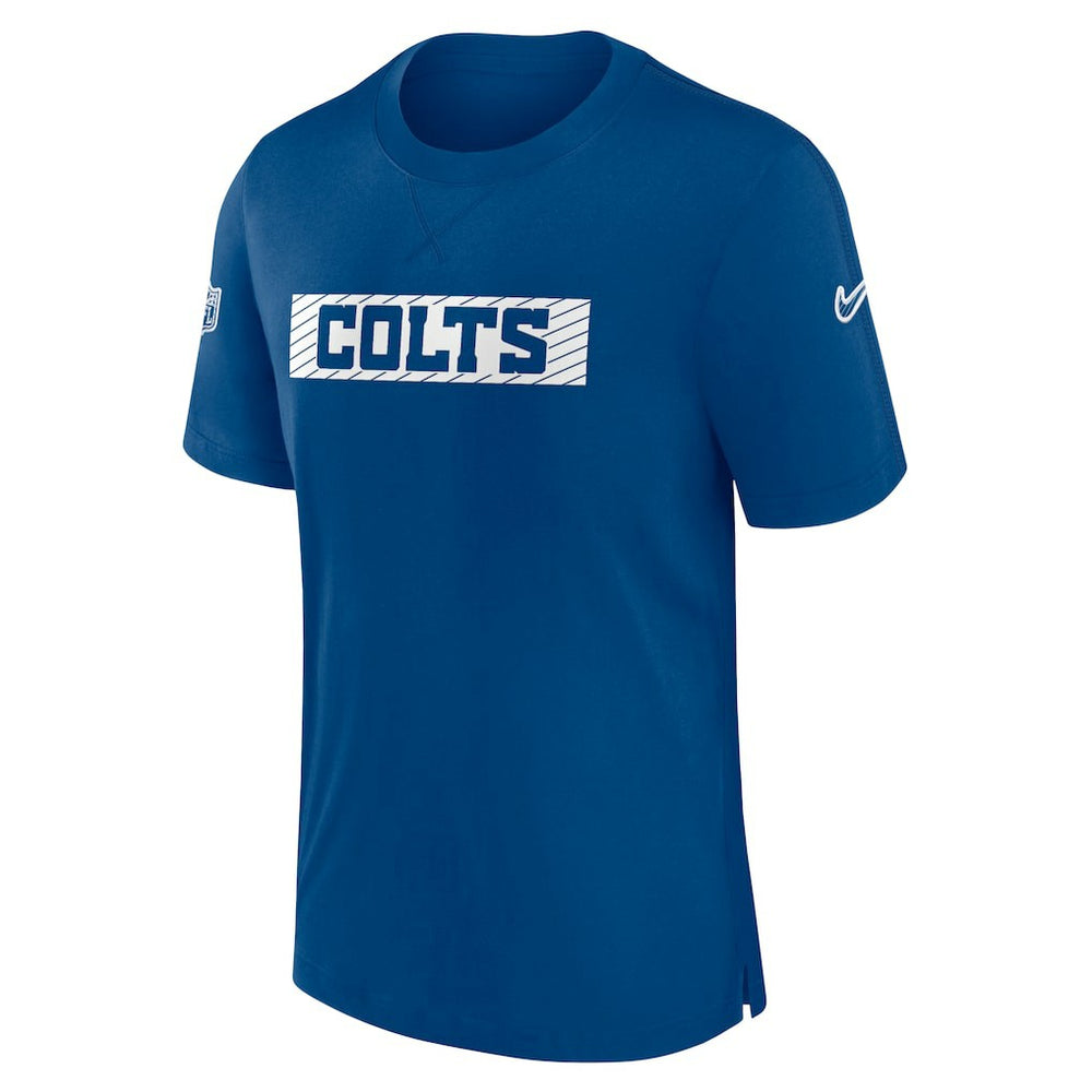 Indianapolis Colts Sideline Player Performance T-Shirt Royal | Nike for Sale