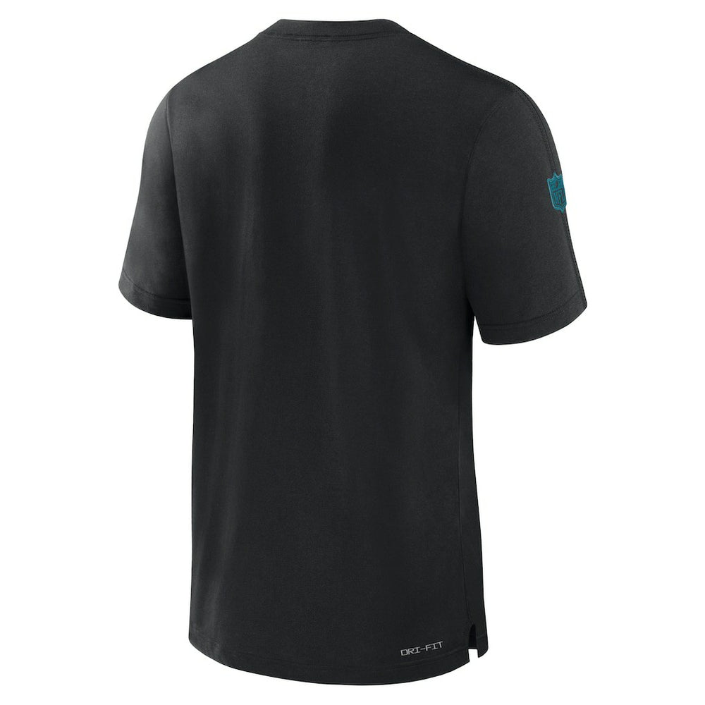 Jacksonville Jaguars Sideline Player Performance T-Shirt Black | Nike for Sale