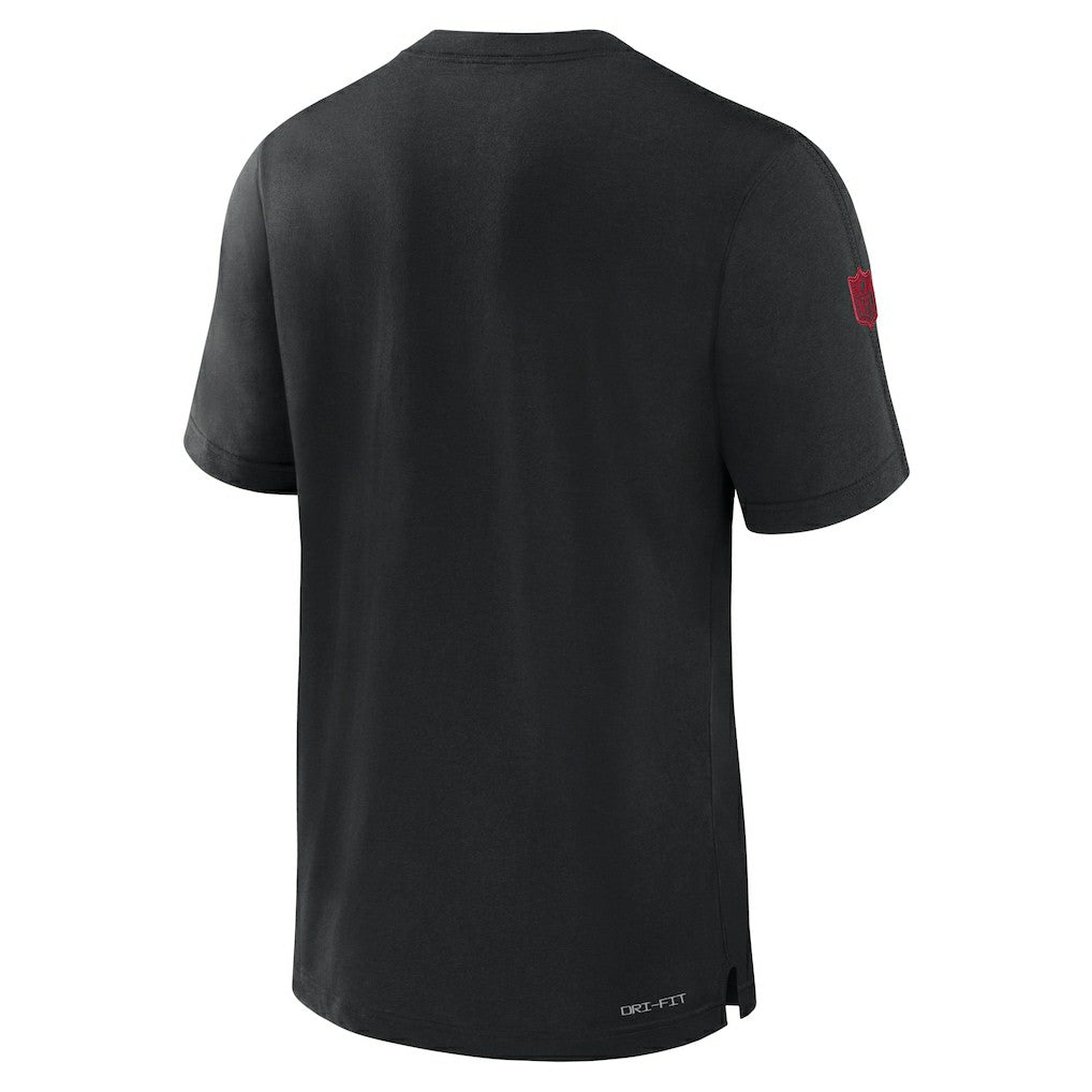 Atlanta Falcons Sideline Player Performance T-Shirt Black | Nike for Sale