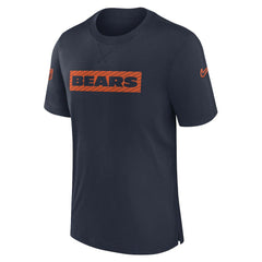 Chicago Bears Sideline Player Performance T-Shirt Navy | Nike for Sale