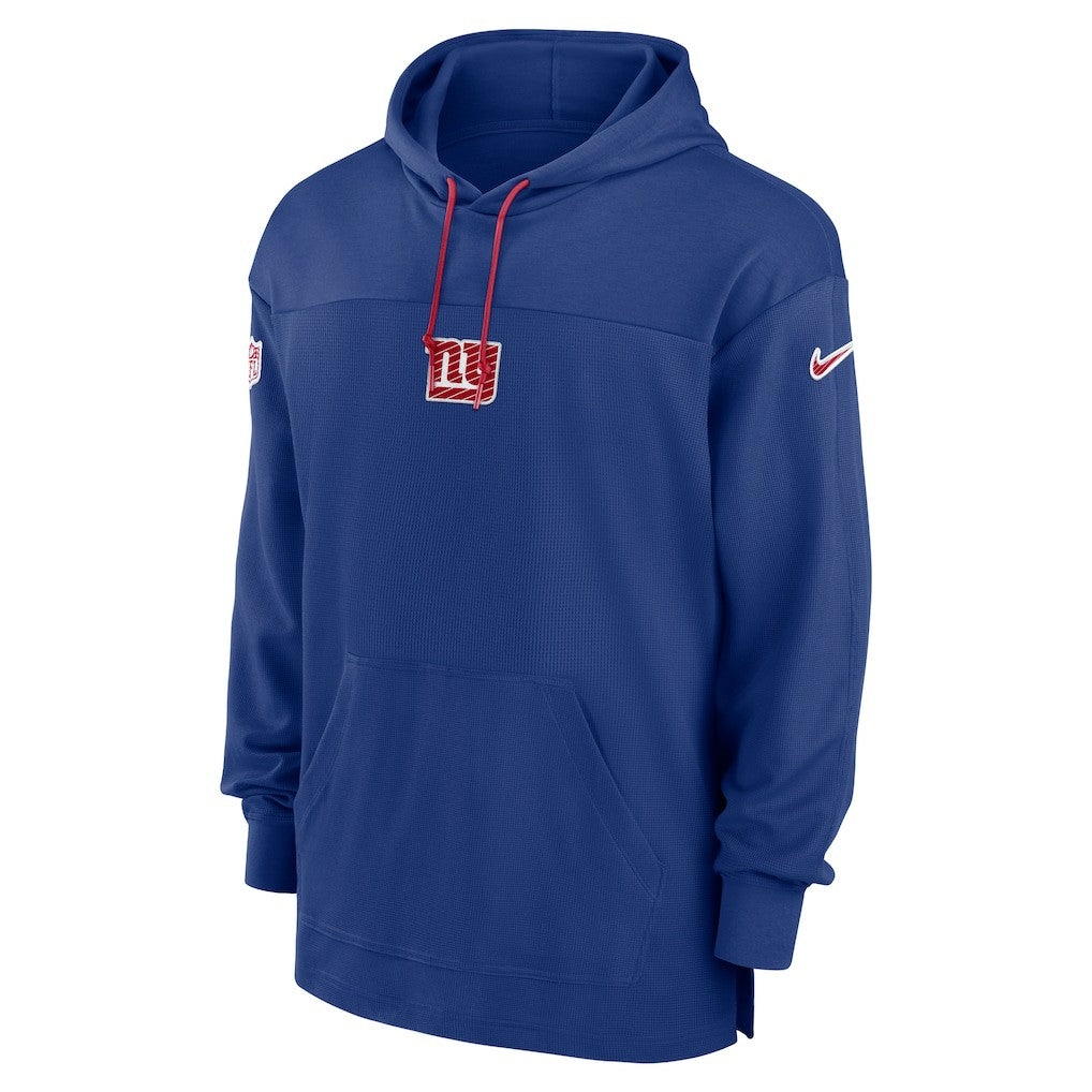 New York Giants Sideline Jersey Performance Pullover Hoodie Royal | Nike for Sale