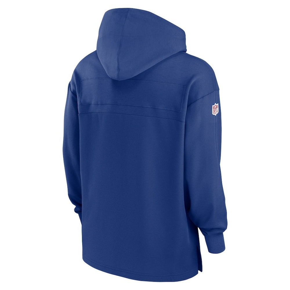 New York Giants Sideline Jersey Performance Pullover Hoodie Royal | Nike for Sale