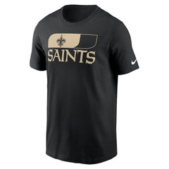 New Orleans Saints Air Essential T-Shirt Black | Nike for Sale
