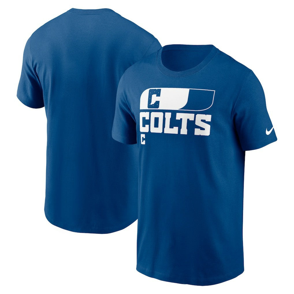 Indianapolis Colts Air Essential T-Shirt Royal | Nike for Sale