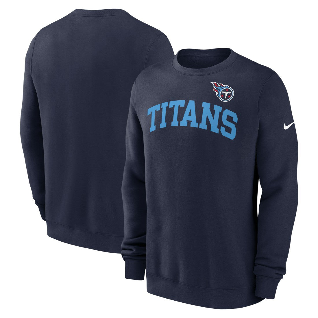 Tennessee Titans Club Pullover Sweatshirt Navy | Nike for Sale