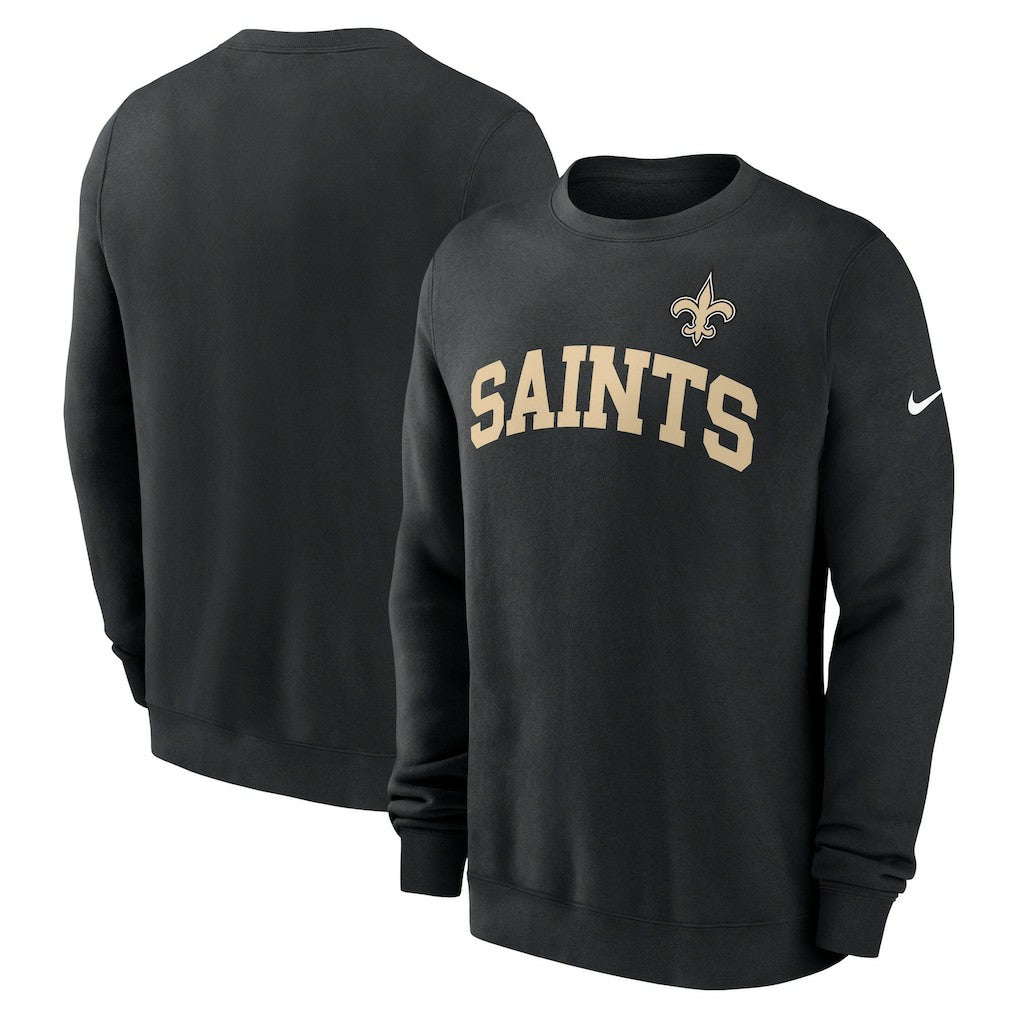 New Orleans Saints Club Pullover Sweatshirt Black | Nike for Sale