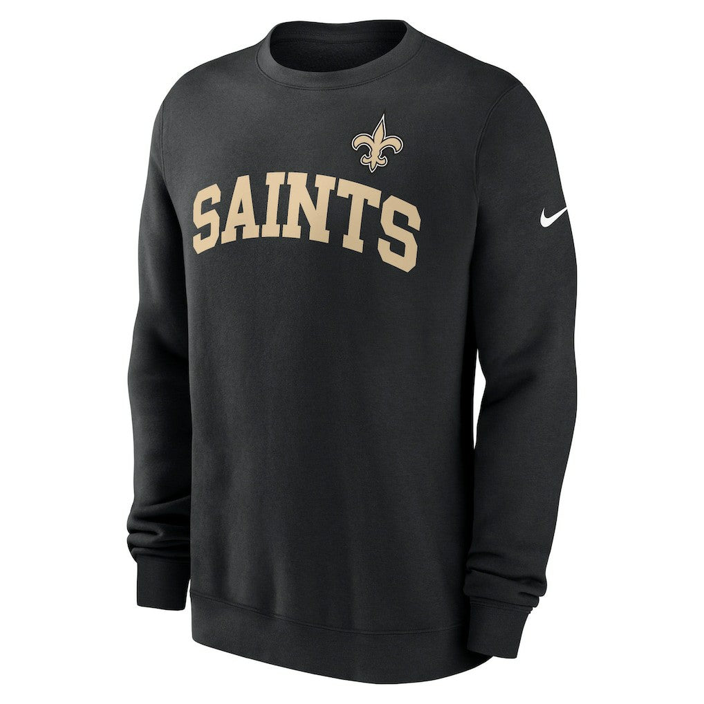 New Orleans Saints Club Pullover Sweatshirt Black | Nike for Sale