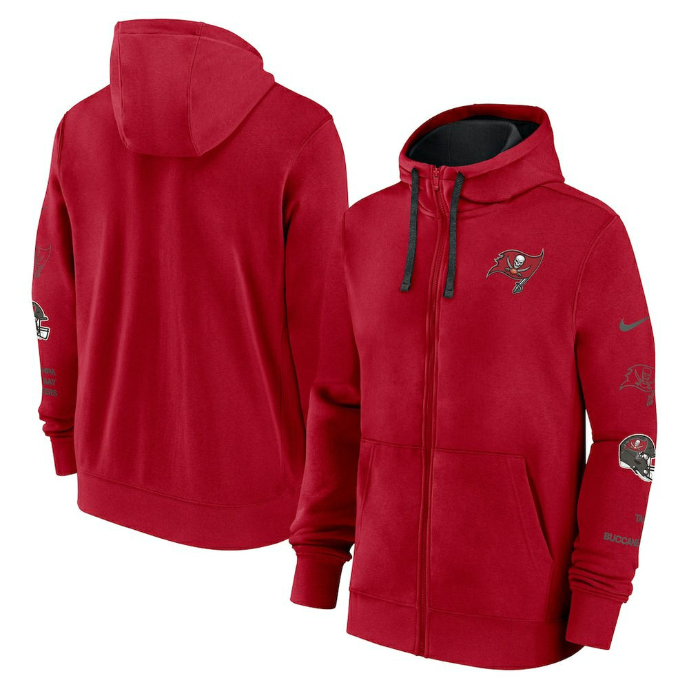 Tampa Bay Buccaneers Primetime Club Full-Zip Hoodie Red | Nike for Sale