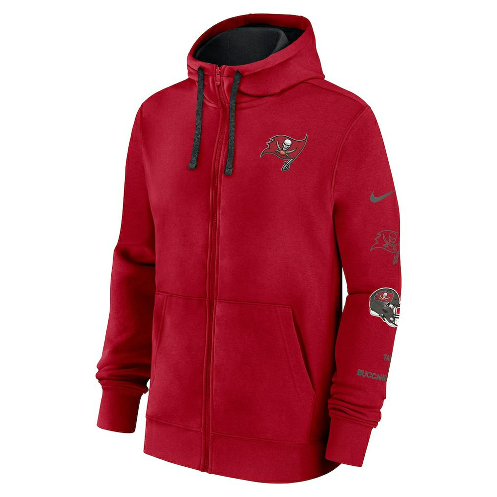 Tampa Bay Buccaneers Primetime Club Full-Zip Hoodie Red | Nike for Sale