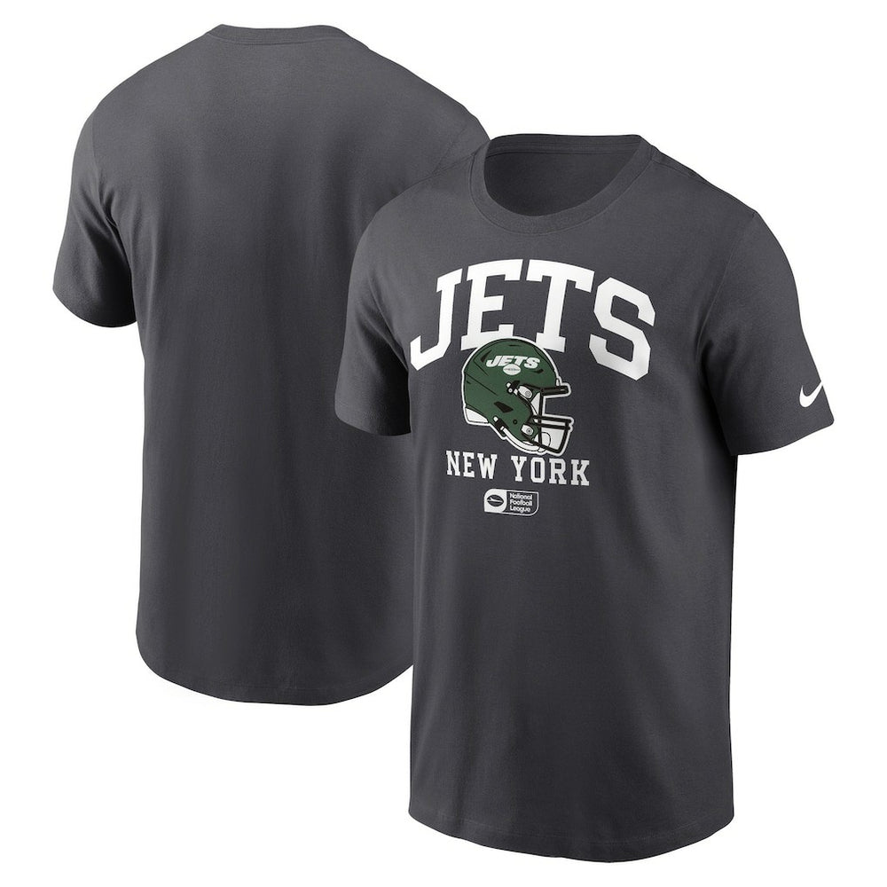 New York Jets Helmet Essential T-Shirt Anthracite | Nike for Sale