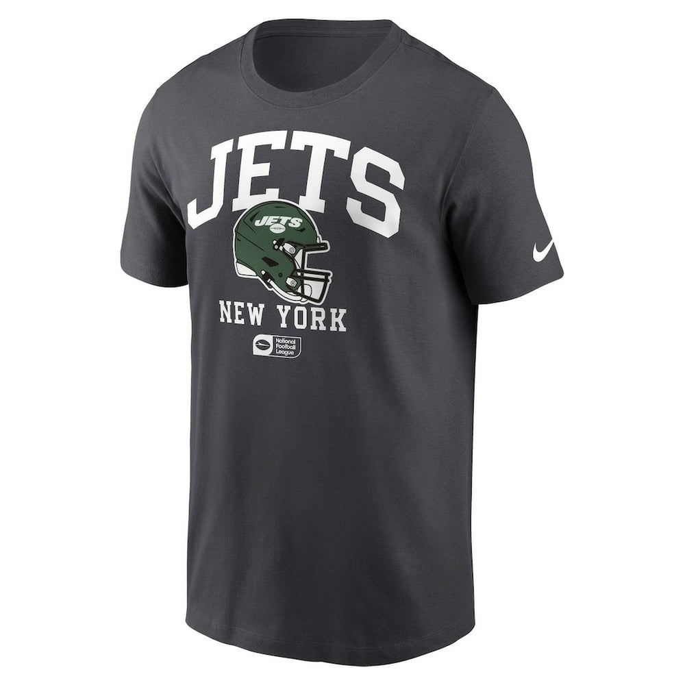 New York Jets Helmet Essential T-Shirt Anthracite | Nike for Sale
