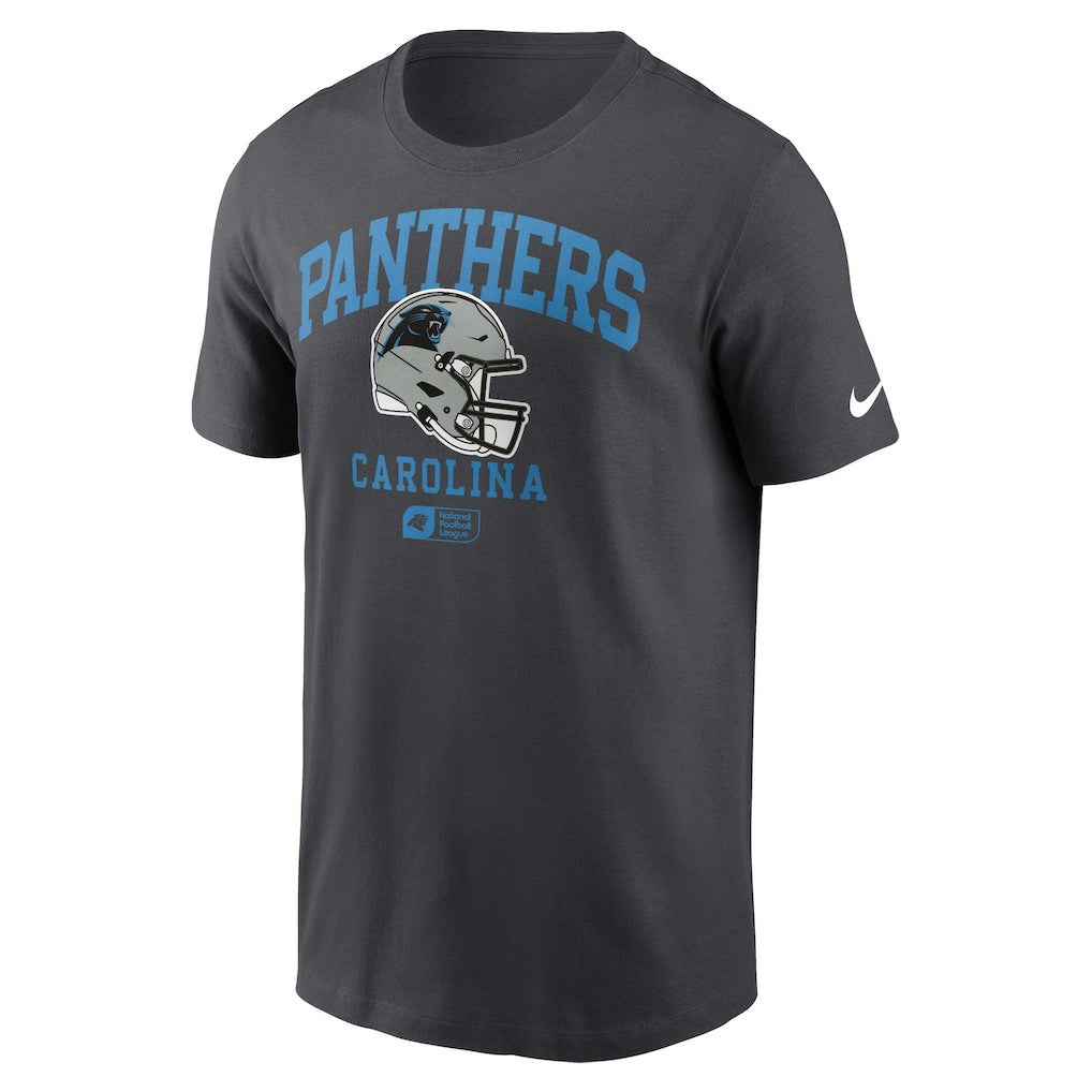 Carolina Panthers Helmet Essential T-Shirt Anthracite | Nike for Sale