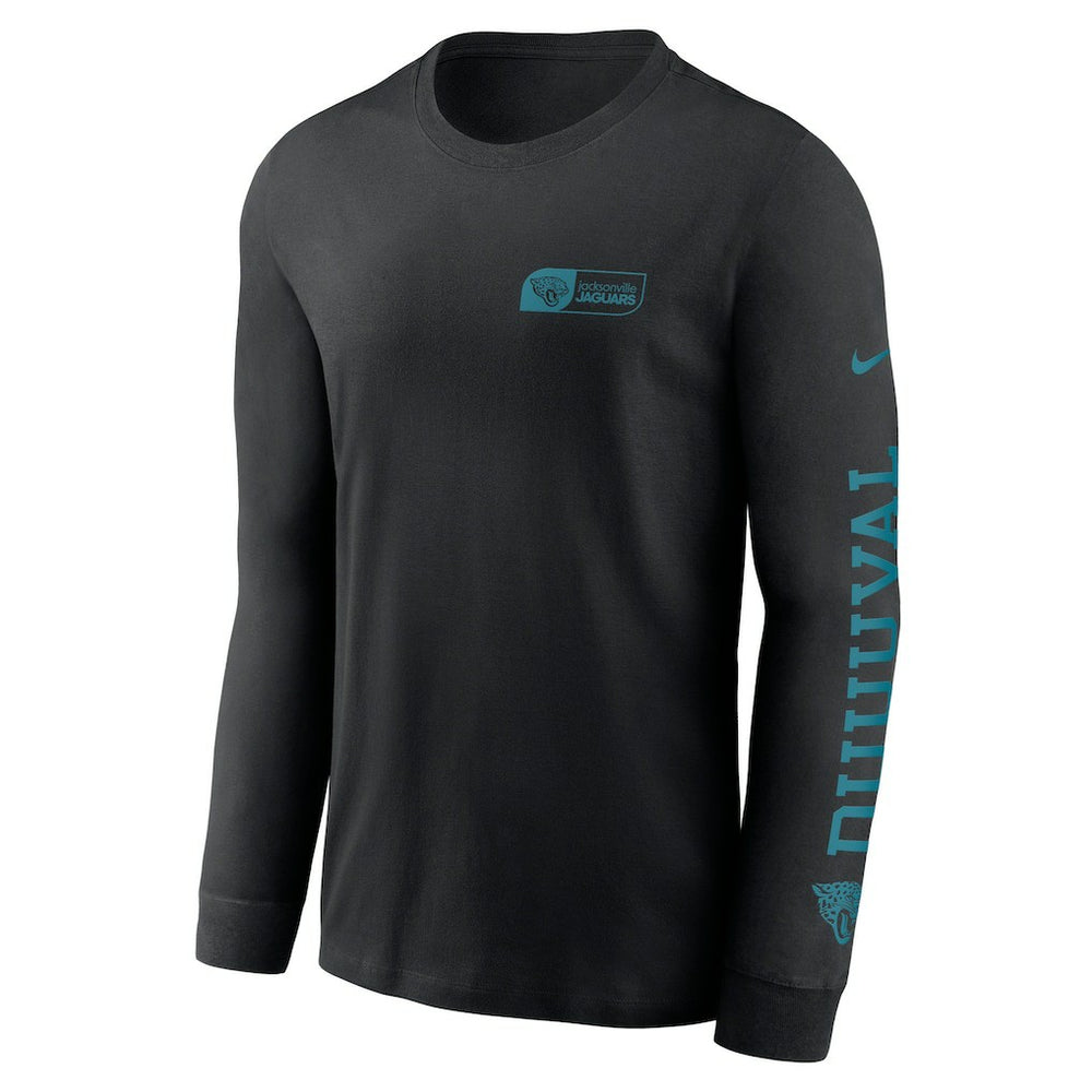 Jacksonville Jaguars All Out Long Sleeve T-Shirt Black | Nike for Sale