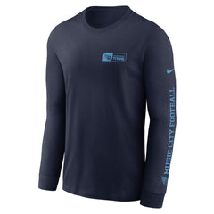 Tennessee Titans All Out Long Sleeve T-Shirt Navy | Nike for Sale
