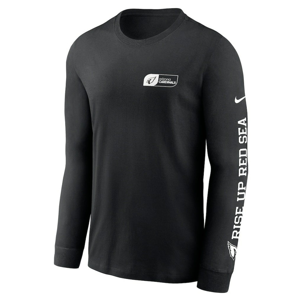 Arizona Cardinals All Out Long Sleeve T-Shirt Black | Nike for Sale