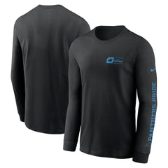 Carolina Panthers All Out Long Sleeve T-Shirt Black | Nike for Sale
