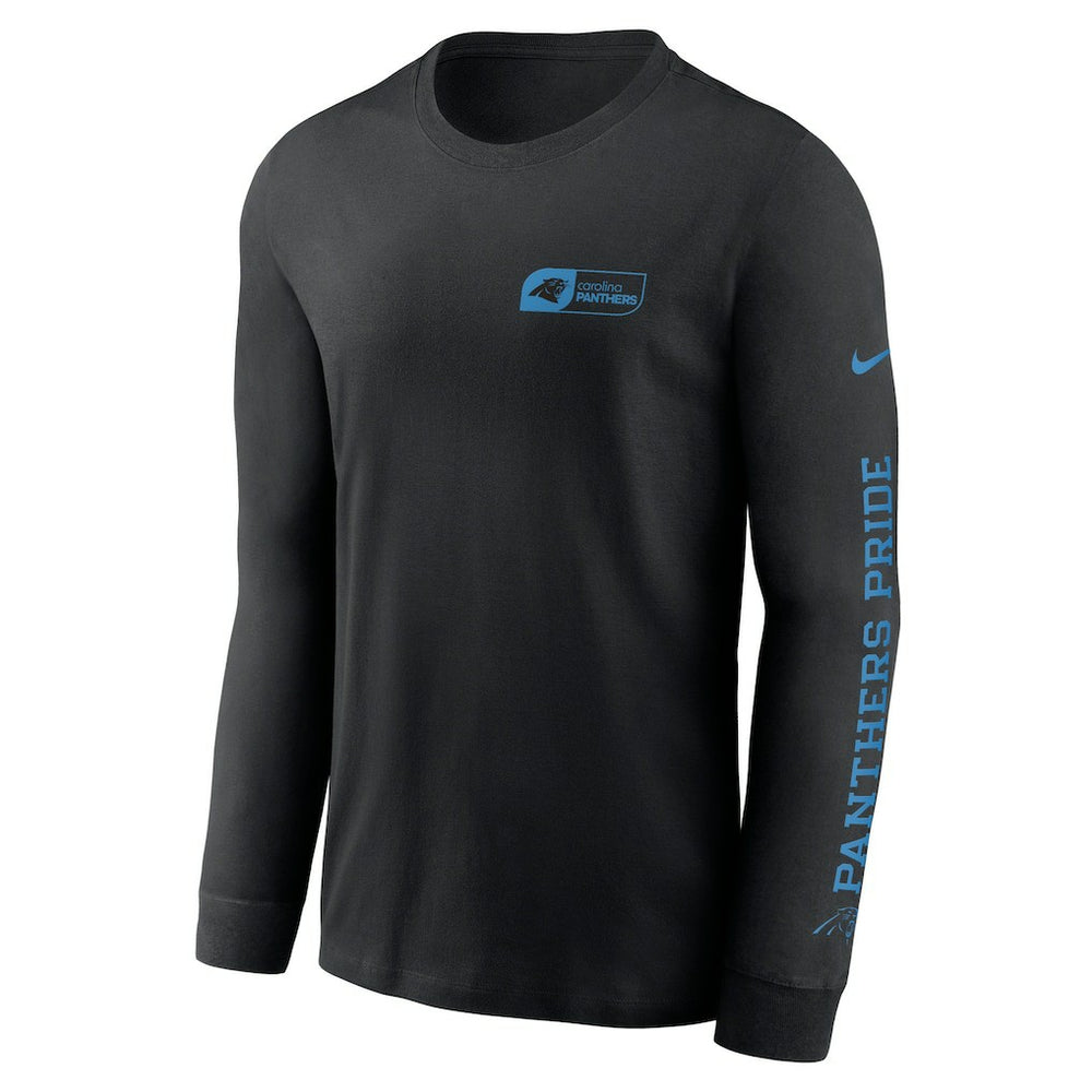 Carolina Panthers All Out Long Sleeve T-Shirt Black | Nike for Sale