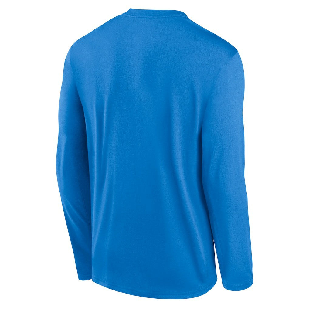 Los Angeles Chargers Icon Legend Performance Long Sleeve T-Shirt Powder Blue | Nike for Sale