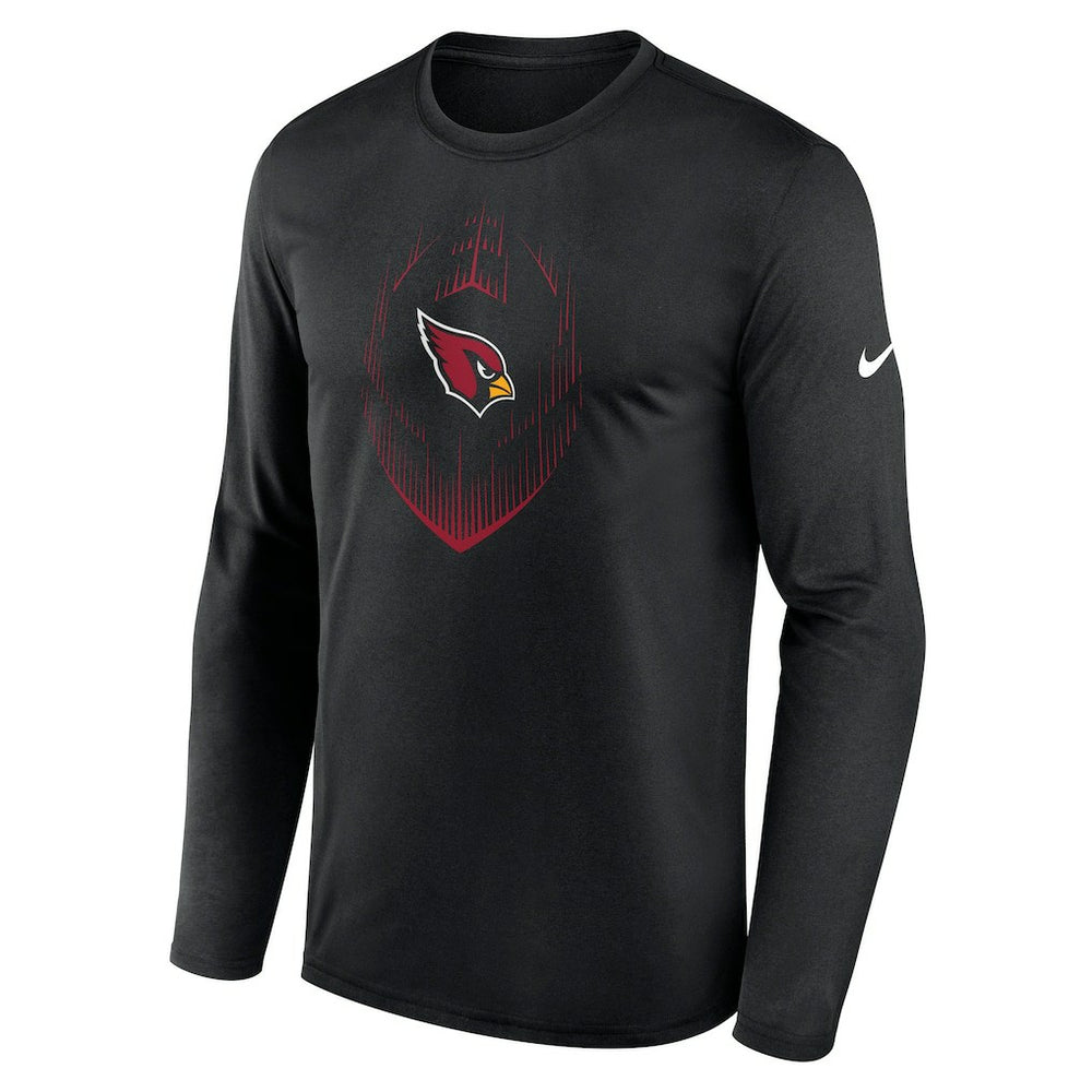 Arizona Cardinals Icon Legend Performance Long Sleeve T-Shirt Black | Nike for Sale