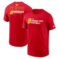 Kansas City Chiefs Outline T-Shirt Red | Nike for Sale