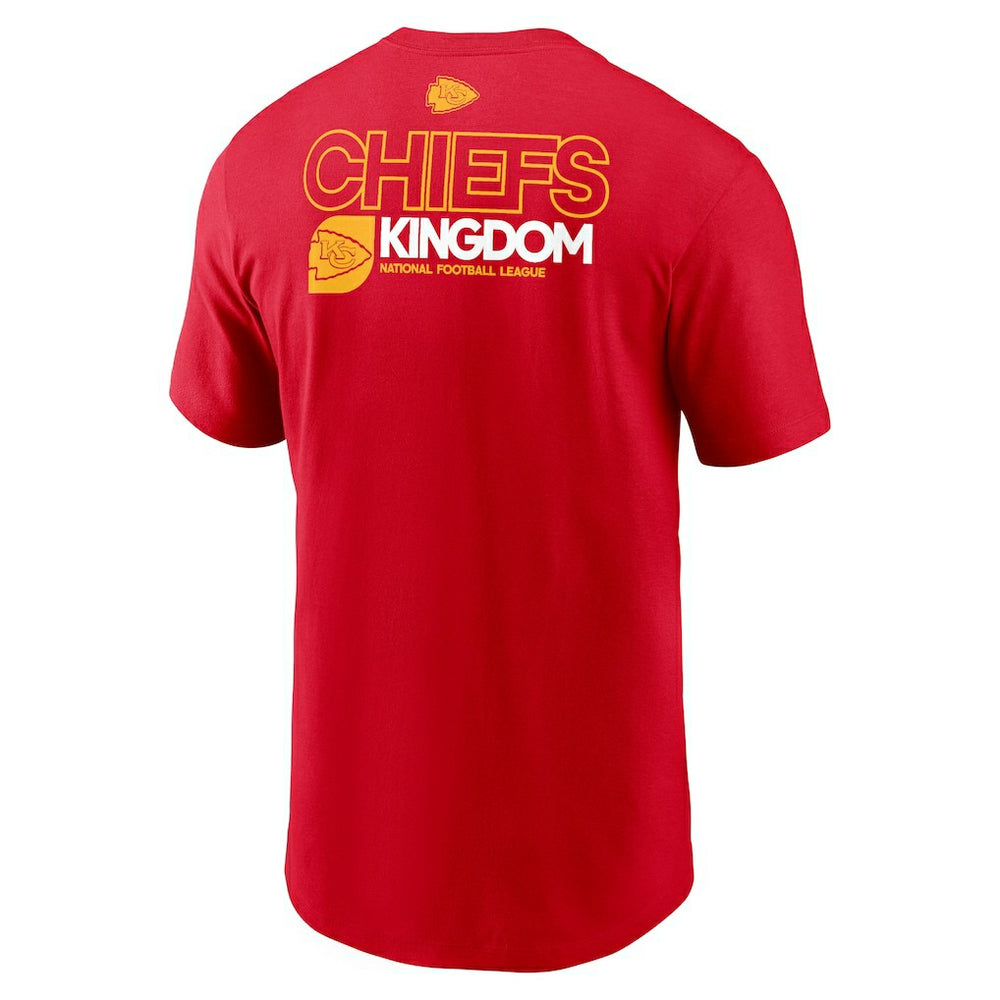 Kansas City Chiefs Outline T-Shirt Red | Nike for Sale