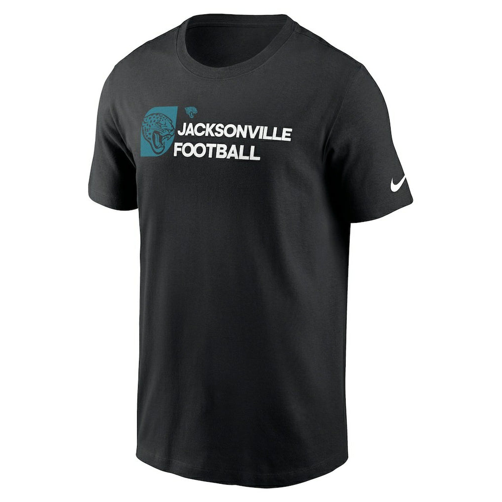 Jacksonville Jaguars Outline T-Shirt Black | Nike for Sale