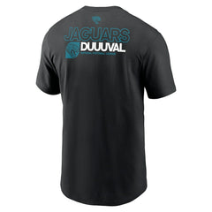 Jacksonville Jaguars Outline T-Shirt Black | Nike for Sale