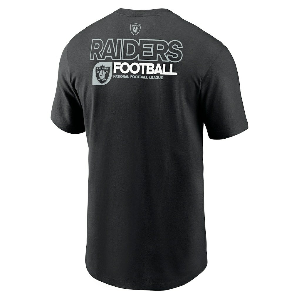 Las Vegas Raiders Outline T-Shirt Black | Nike for Sale