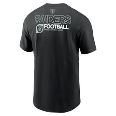 Las Vegas Raiders Outline T-Shirt Black | Nike for Sale