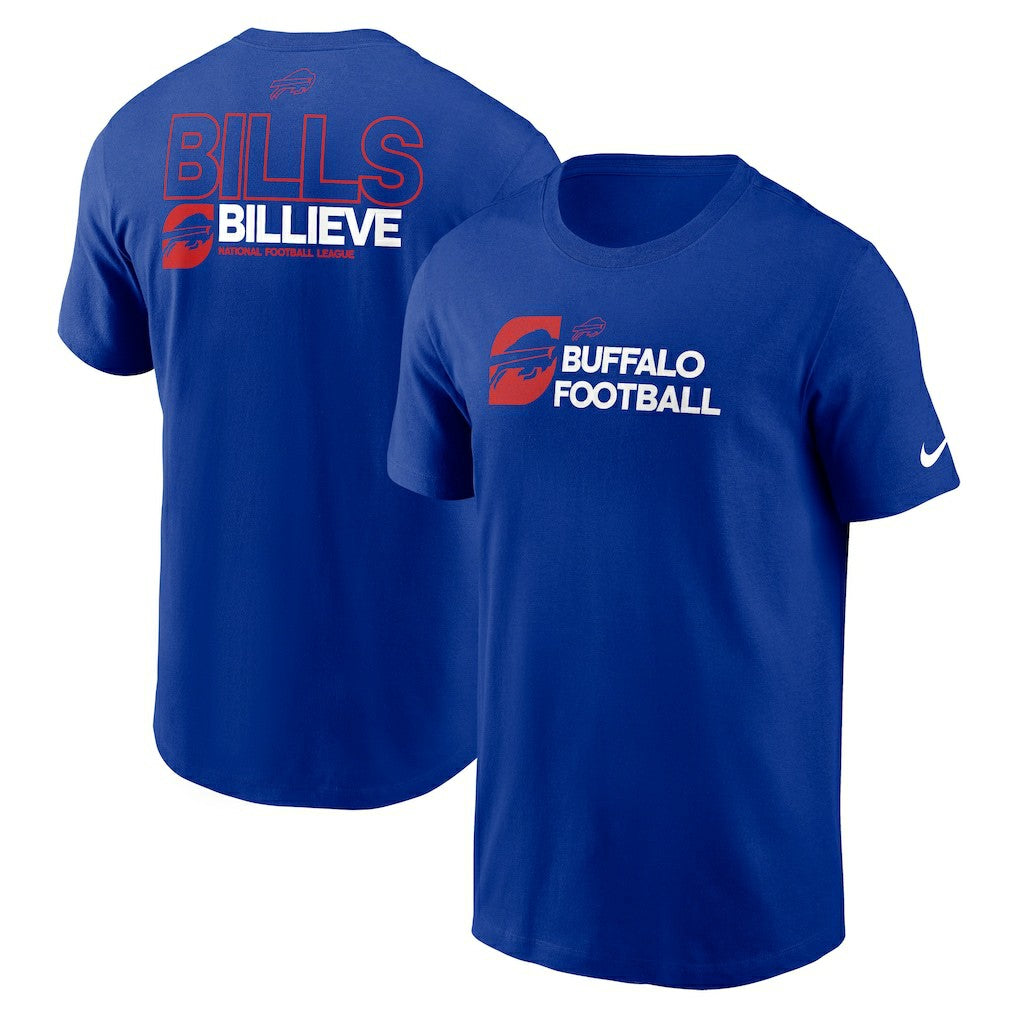 Buffalo Bills Outline T-Shirt Royal | Nike for Sale