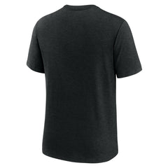 Green Bay Packers Overlap Lockup Tri-Blend T-Shirt Black | Nike for Sale