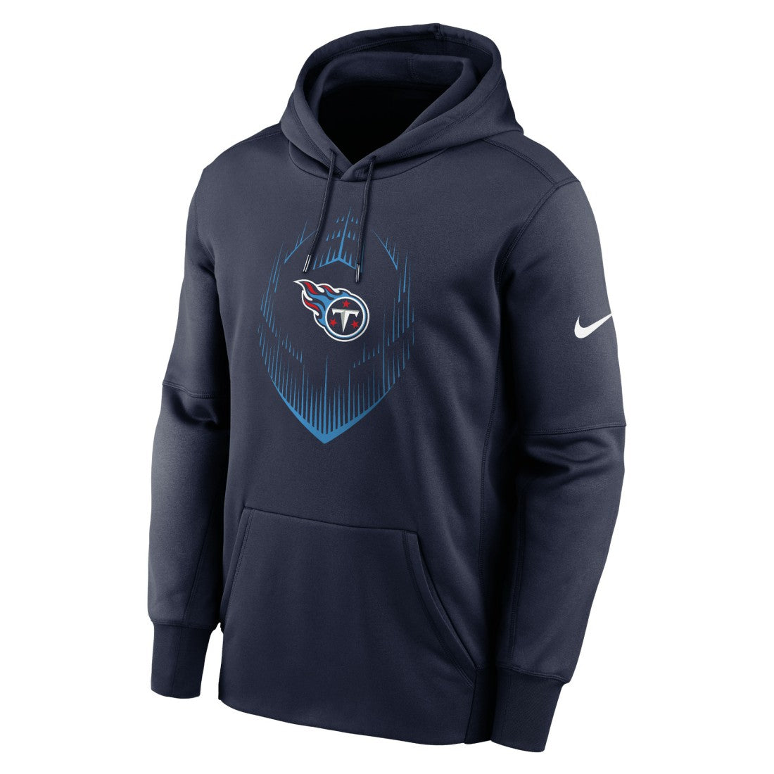 Tennessee Titans Icon Performance Pullover Hoodie Navy | Nike for Sale