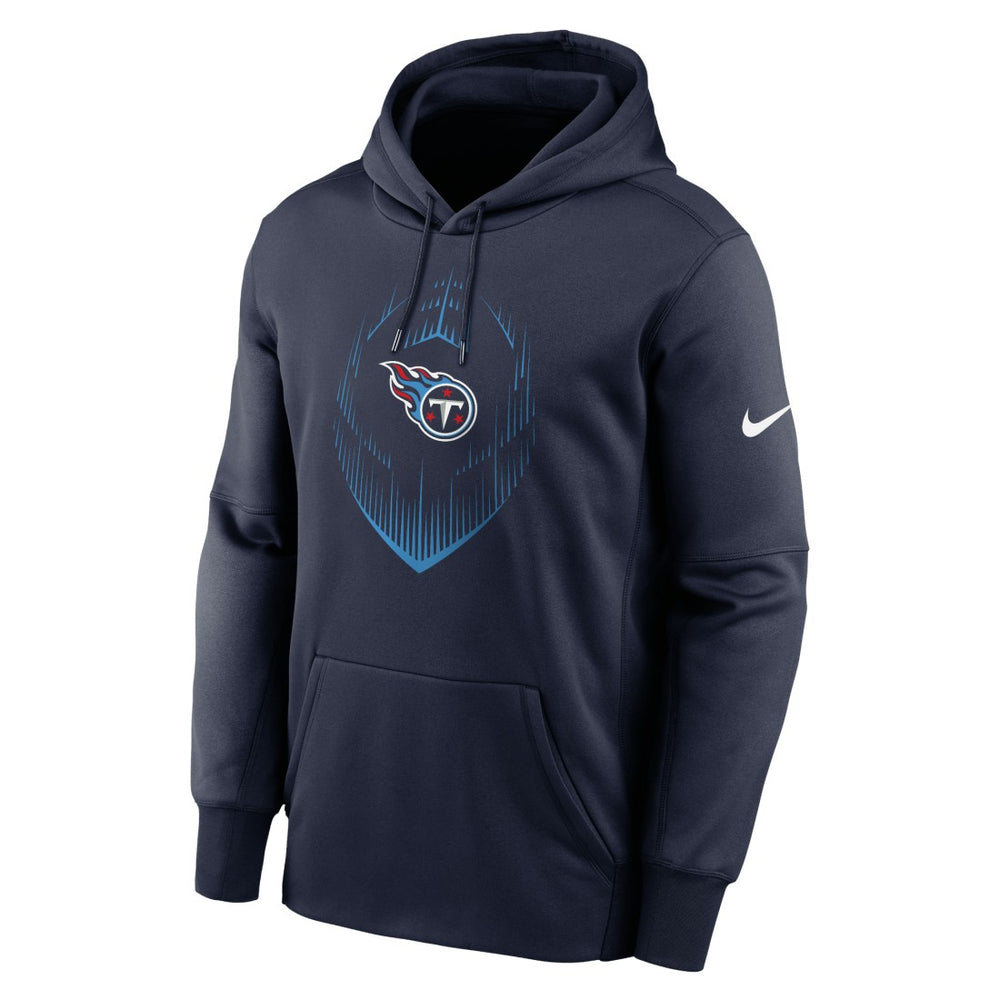 Tennessee Titans Icon Performance Pullover Hoodie Navy | Nike for Sale