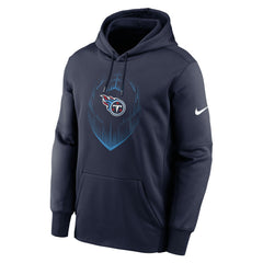 Tennessee Titans Icon Performance Pullover Hoodie Navy | Nike for Sale