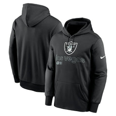 Las Vegas Raiders Performance Pullover Hoodie Black | Nike for Sale
