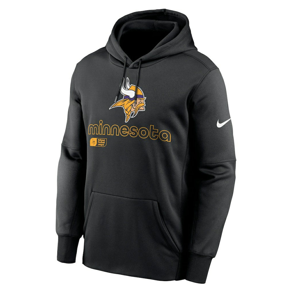 Minnesota Vikings Performance Pullover Hoodie Black | Nike for Sale