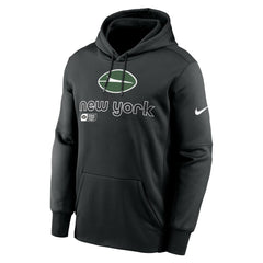New York Jets Performance Pullover Hoodie Black | Nike for Sale