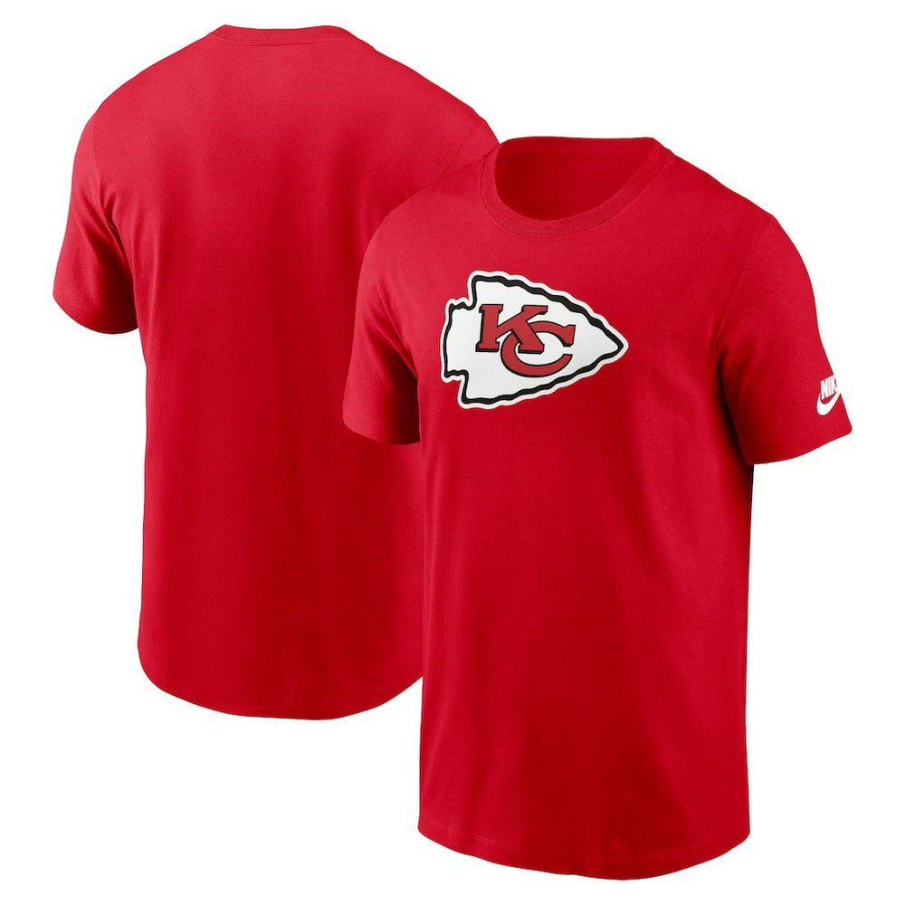 Kansas City Chiefs Rewind Logo Essential T-Shirt Red | Nike for Sale