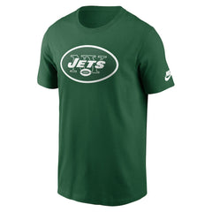 New York Jets Rewind Logo Essential T-Shirt Kelly Green | Nike for Sale