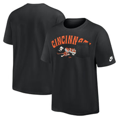 Cincinnati Bengals Rewind Heavy Max90 Pocket T-Shirt Black | Nike for Sale