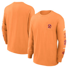 Tampa Bay Buccaneers Rewind Heavy Max90 Pocket Long Sleeve T-Shirt Orange | Nike for Sale