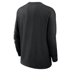 New Orleans Saints Rewind Heavy Max90 Pocket Long Sleeve T-Shirt Black | Nike for Sale