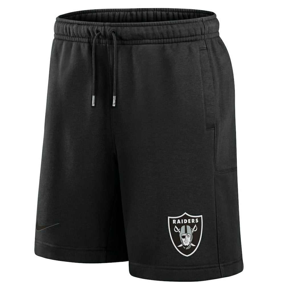 Las Vegas Raiders 24 Edge Fleece Shorts Black | Nike for Sale