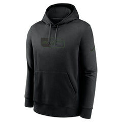 New York Jets Edge Pack French Terry Club Pullover Hoodie Black | Nike for Sale